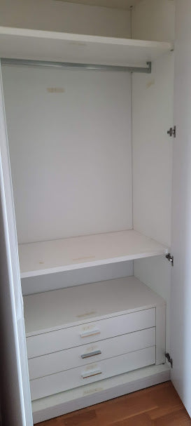 Armadio in Laminato Bianco su Misura